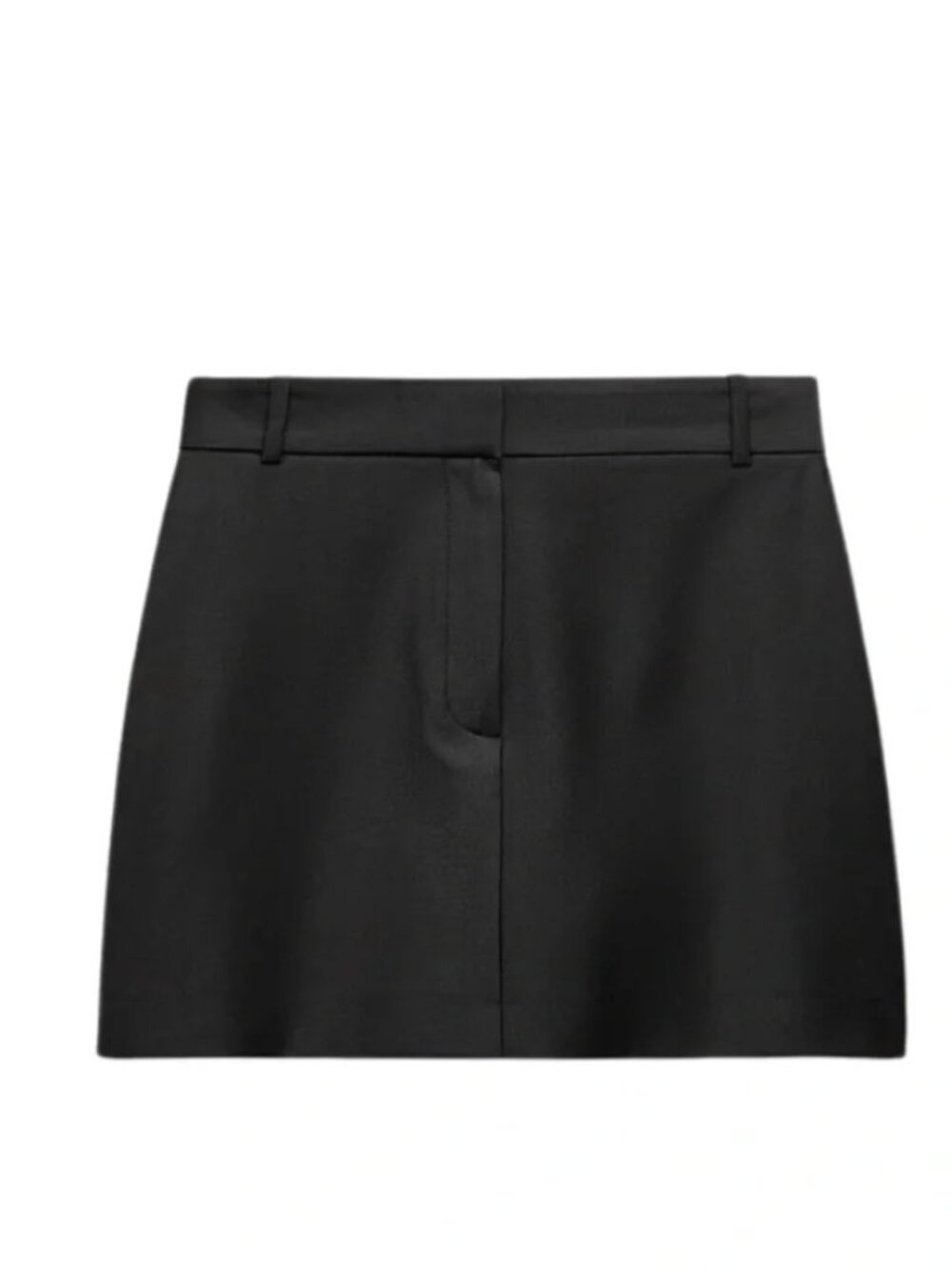 Zara wool blend mini skirt ZW collection Medium